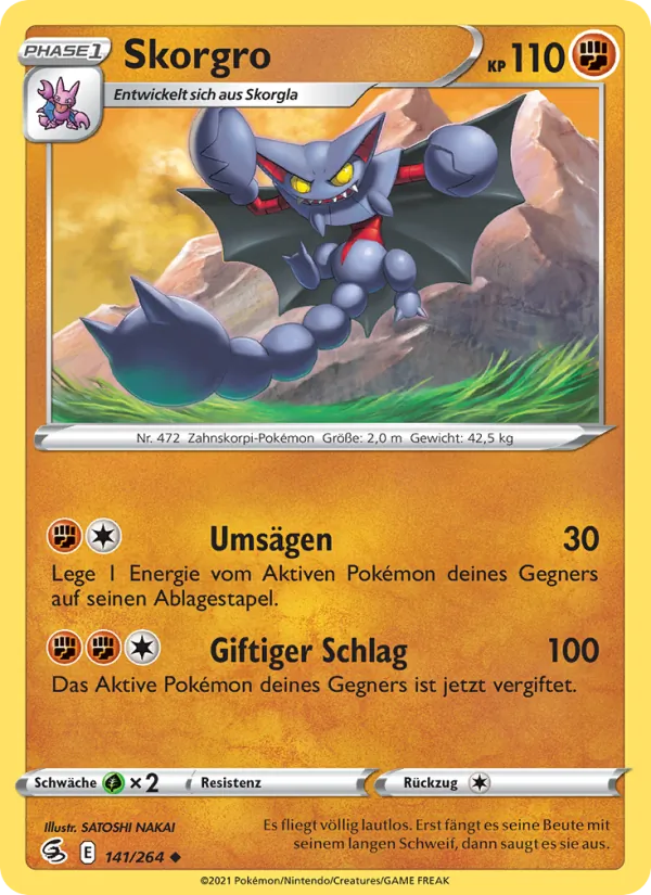 Skorgro, Fusions Angriff Nº 141
