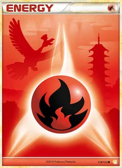 Fire Energy, HeartGold SoulSilver Nº 116 Normal
