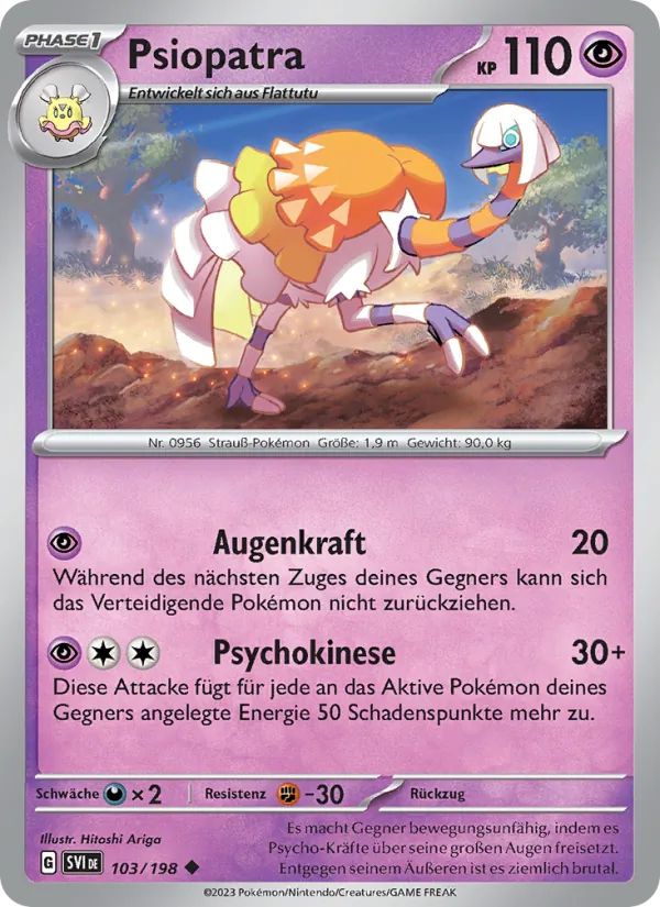 Psiopatra, Karmesin & Purpur Nº 103