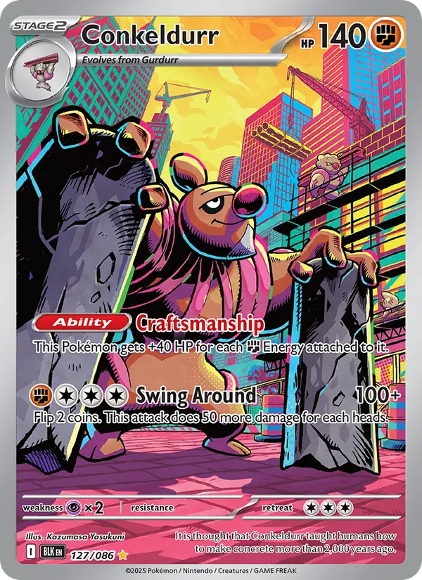 Conkeldurr, Black Bolt No. 127