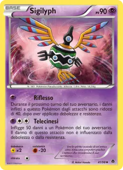 Sigilyph, Nuove Forze Nº 41 Normal