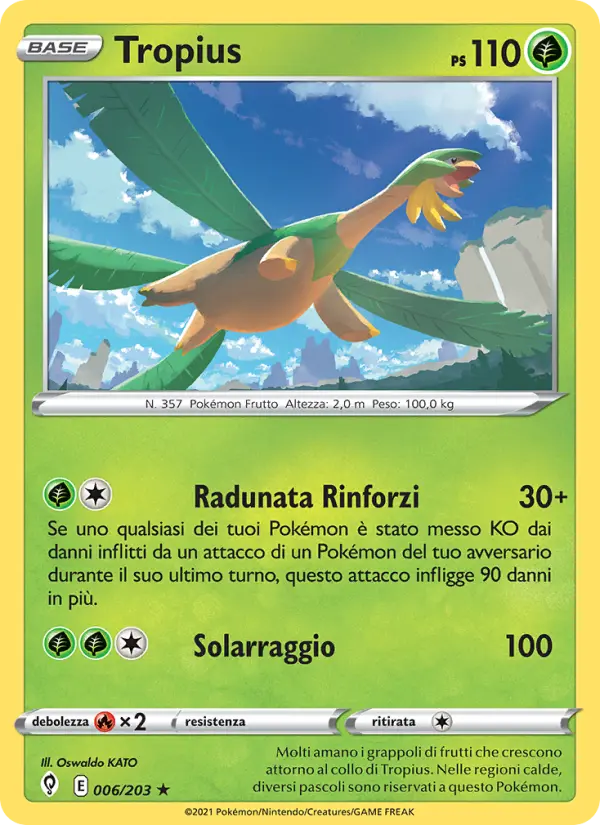 Tropius, Evoluzioni Eteree No. 6