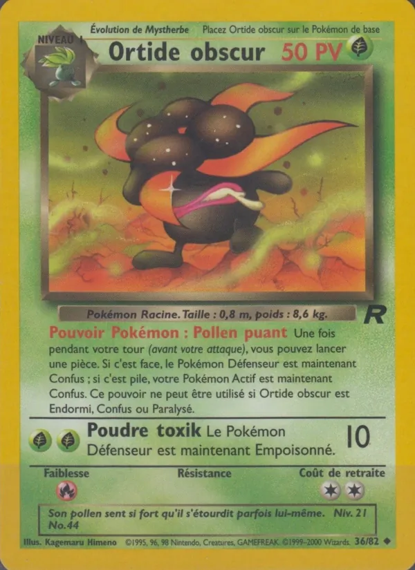 Ortide obscur, Team Rocket No. 36
