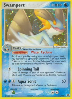 Swampert, Emerald No. 11 Normal