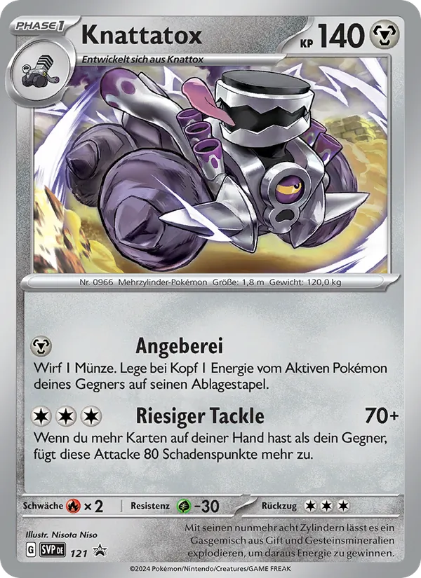 Knattatox, SVP Black Star Promos No. 121