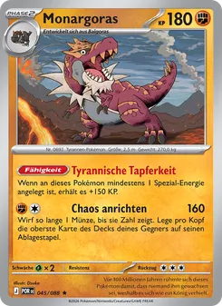 Monargoras, Optimale Ordnung Nº 045 Normal