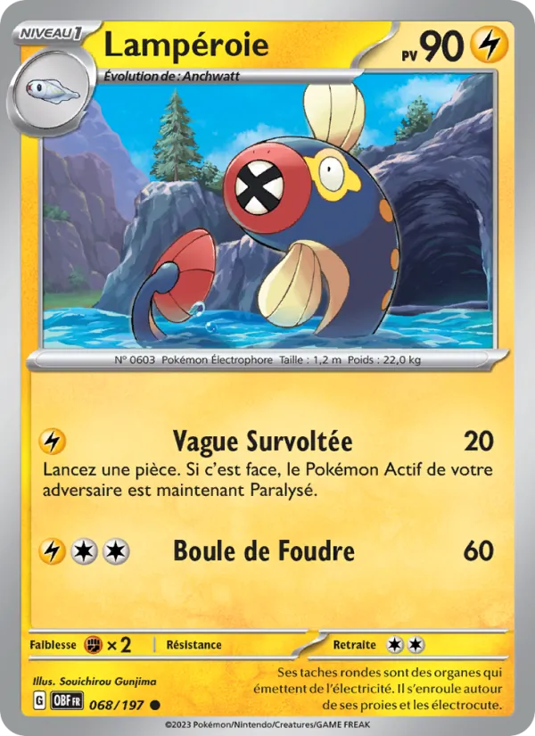 Lampéroie, Flammes Obsidiennes No. 068