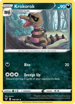 Krokorok, Vivid Voltage No. 108 Normal