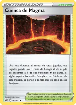 Cuenca de Magma, Astros Brillantes Nº 144 Normal
