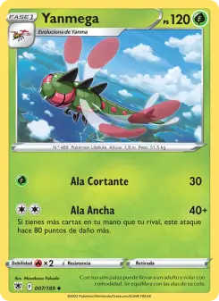 Yanmega, Resplandor Astral No. 007 Normal