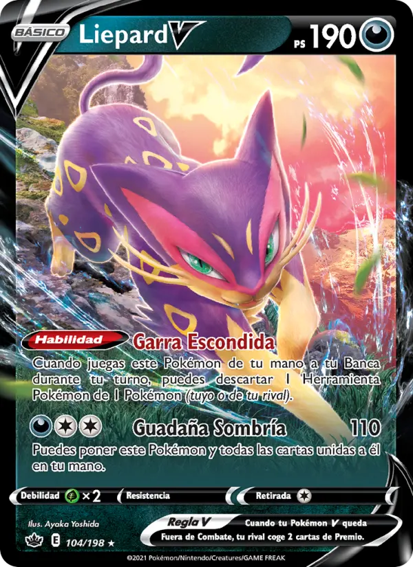 Liepard V, Reinado Escalofriante No. 104