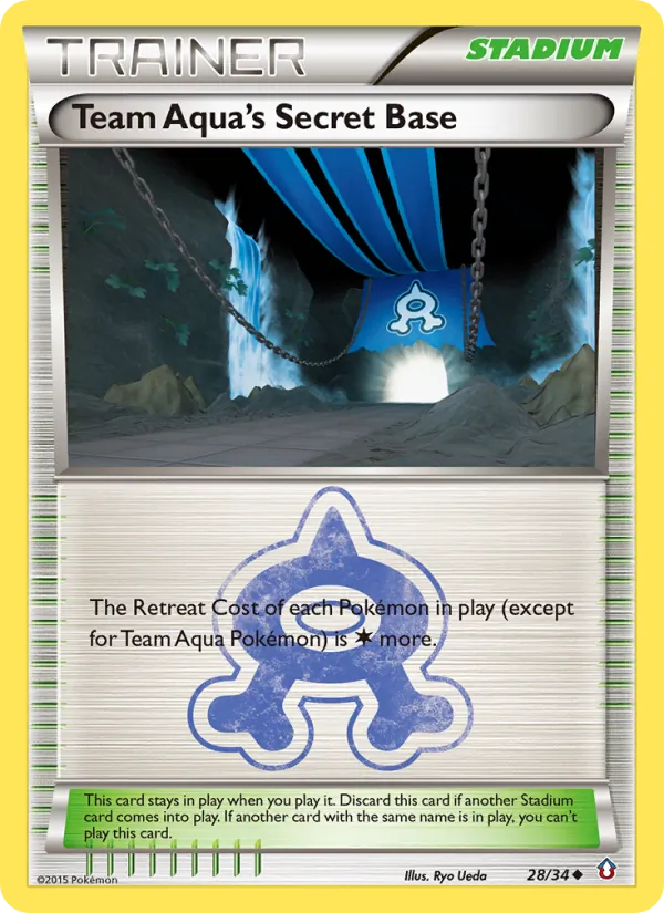 Team Aqua's Secret Base, Double Crisis Nº 28