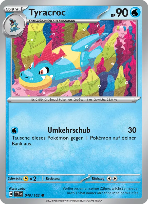 Tyracroc, Gewalten der Zeit Nº 040