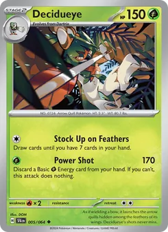 Decidueye, Shrouded Fable No. 005