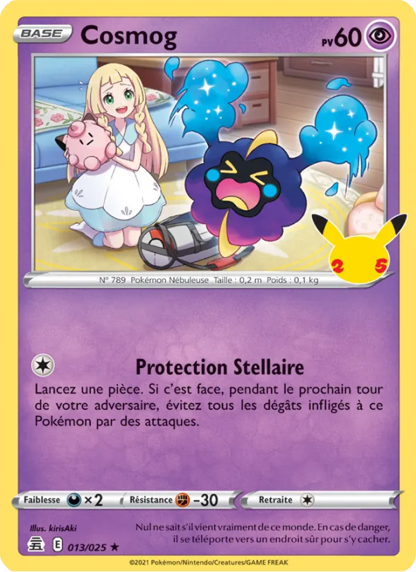 Cosmog, Célébrations Nº 13