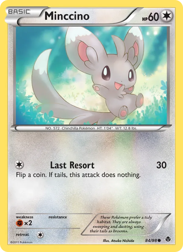 Minccino, Emerging Powers No. 84