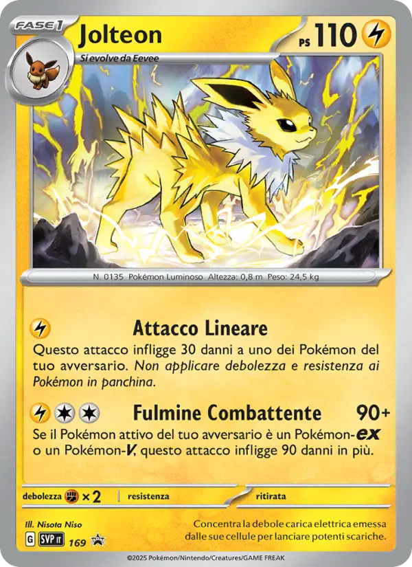 Jolteon, SVP Black Star Promos No. 169