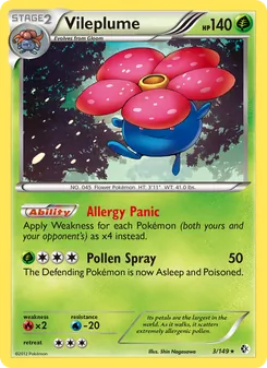 Vileplume, Boundaries Crossed No. 3