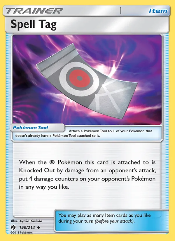 Spell Tag, Lost Thunder Nº 190