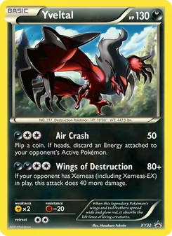 Yveltal, XY Black Star Promos Nº XY32 Normal