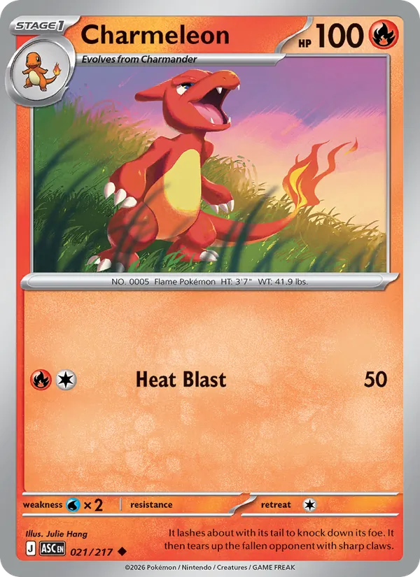 Charmeleon, Ascended Heroes Nº 021