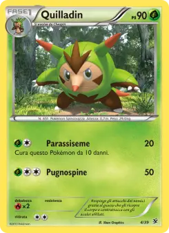 Quilladin, Benvenuti a Kalos No. 4 Normal