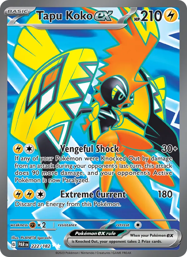 Tapu Koko ex, Paradox Rift No. 222