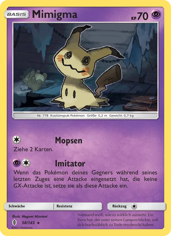 Mimigma, Stunde der Wächter Nº 58