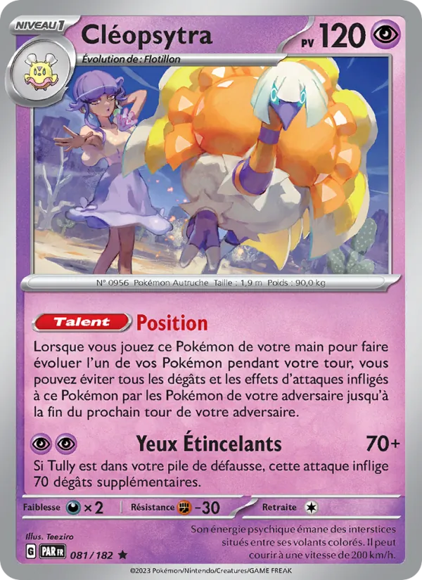 Cléopsytra, Faille Paradoxe Nº 081