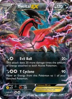 Yveltal EX, XY Black Star Promos No. XY08