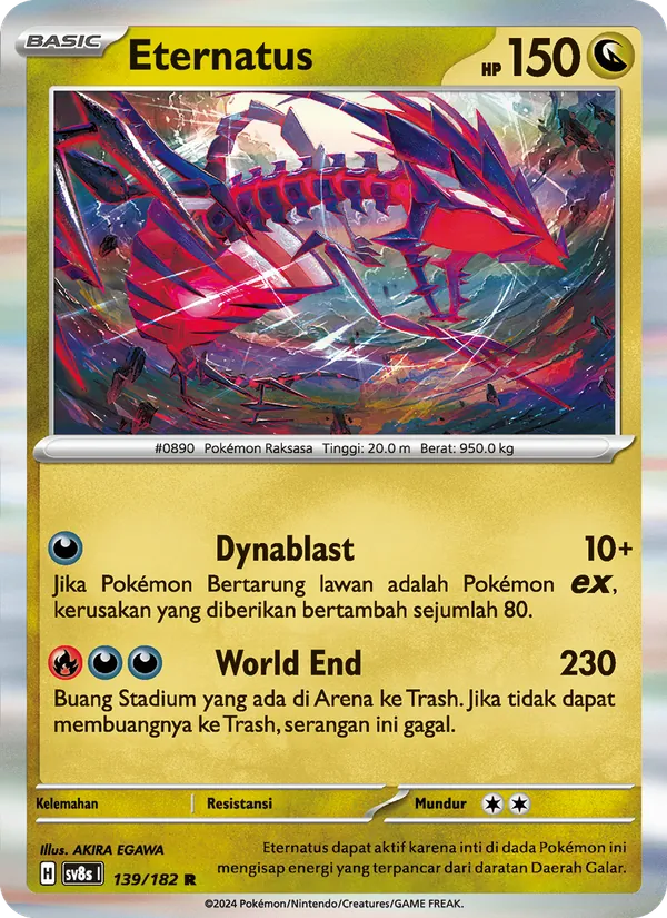 Eternatus, Kilat Rasi No. 139