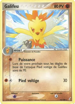 Galifeu, EX Gardiens de Cristal No. 16 Normal