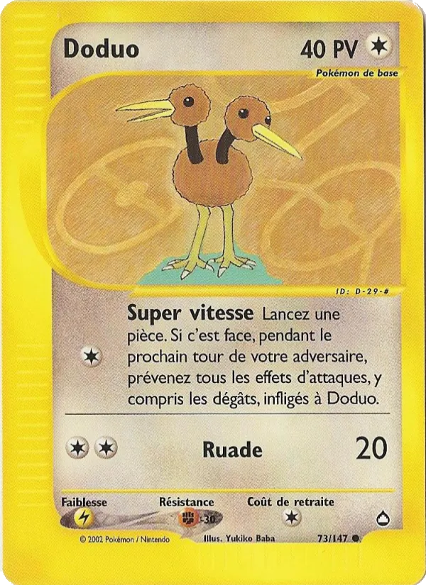 Doduo, Aquapolis No. 73