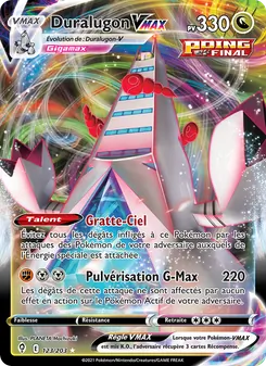 Duralugon VMAX, Évolution Céleste Nº 123 Holo