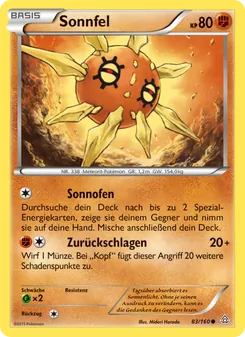 Sonnfel, Protoshock No. 83 Normal