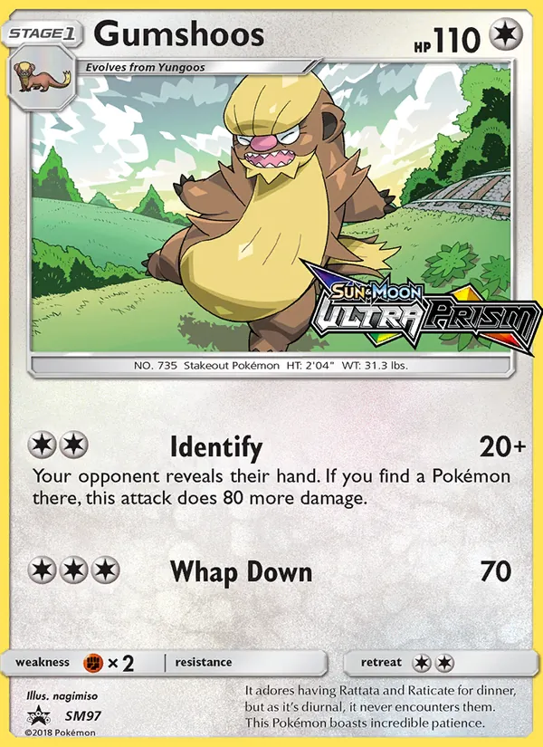 Gumshoos, SM Black Star Promos No. SM97