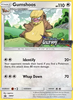 Gumshoos, SM Black Star Promos No. SM97 Normal