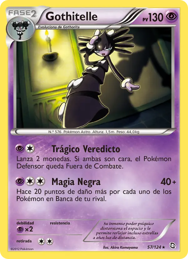 Gothitelle, Dragones Majestuosos No. 57