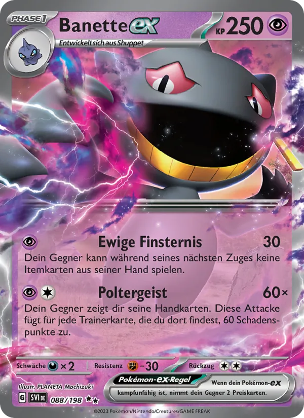 Banette-ex, Karmesin & Purpur No. 088