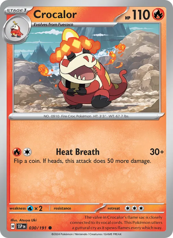 Crocalor, Surging Sparks No. 030