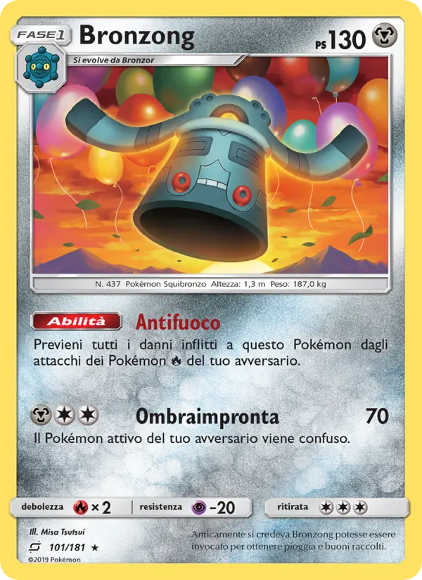 Bronzong, Gioco di Squadra No. 101