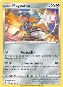 Magearna, Voltaje Vívido No. 128 Holo