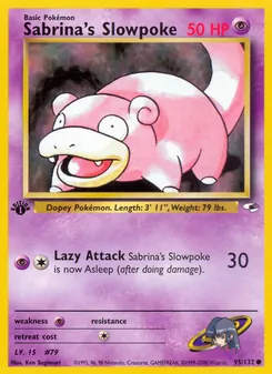 Sabrina's Slowpoke, Gym Heroes Nº 95 Normal