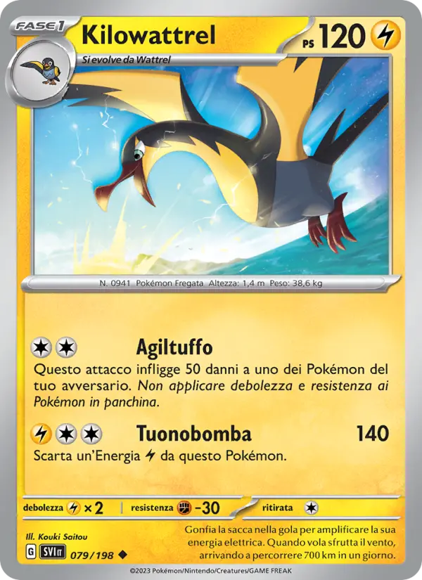 Kilowattrel, Scarlatto e Violetto No. 079