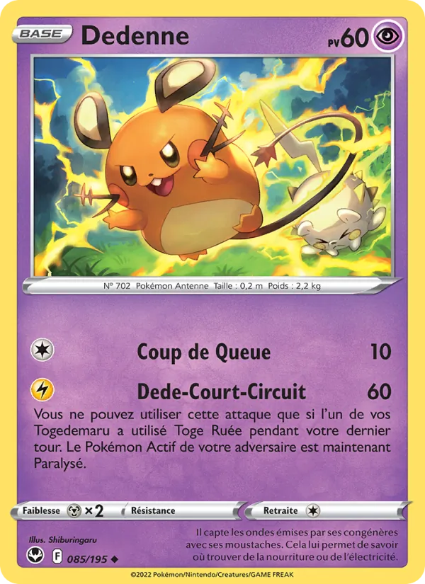 Dedenne, Tempête Argentée No. 085