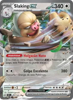 Slaking ex, Chispas Fulgurantes No. 147 Holo