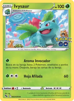 Ivysaur, Pokémon GO No. 002 Normal