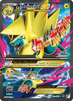 M-Manectric EX, Fuerzas Fantasmales No. 24a Normal