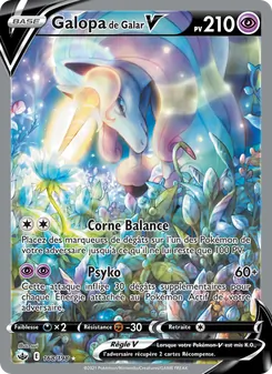 Galopa de Galar V, Règne de Glace No. 168 Holo