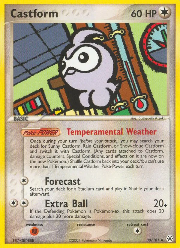 Castform, Hidden Legends No. 30